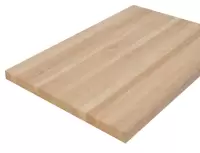 Мебельный щит дуб кат. Рустик цельный 2000 х1000 х 40