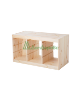 Каркас шкафа Труфаст Trofast горизонтальный 52х93х44